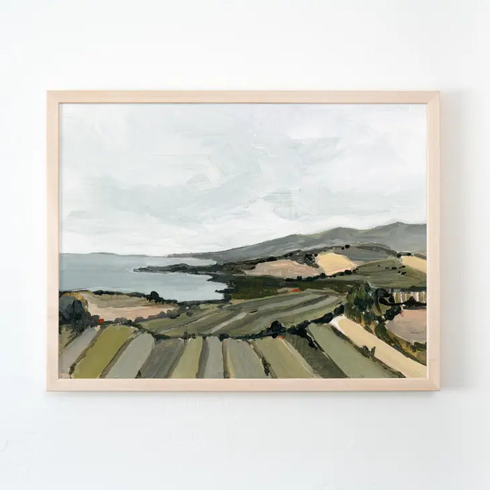 French Coast Art Print (Unframed)