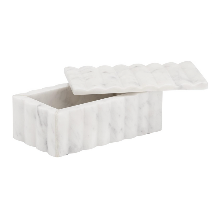 White Marble Box