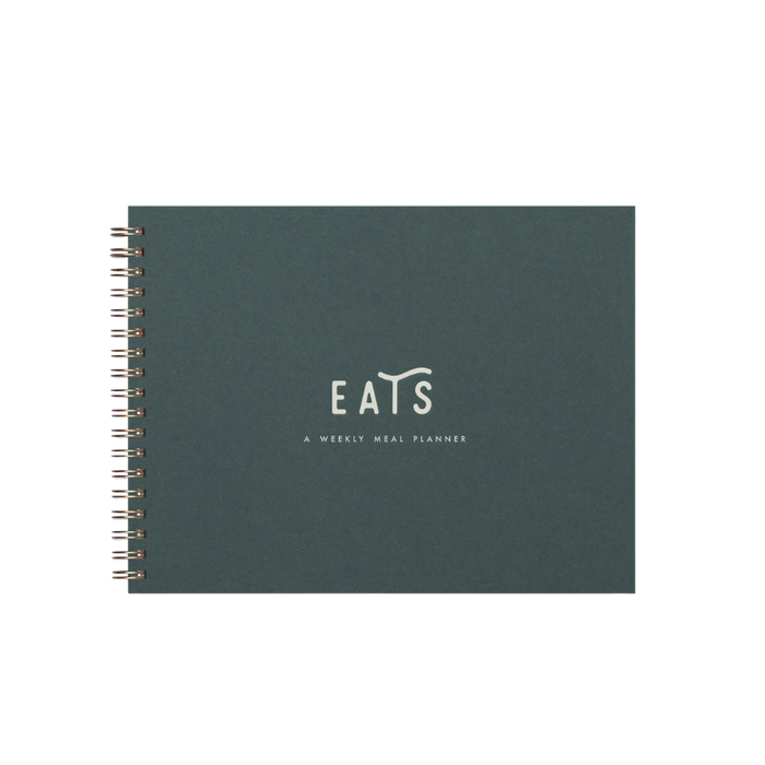 Essential Meal Planner with Tear-Off Shopping List