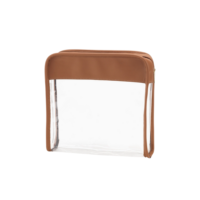 Jet Setter Toiletry Bag- Tan