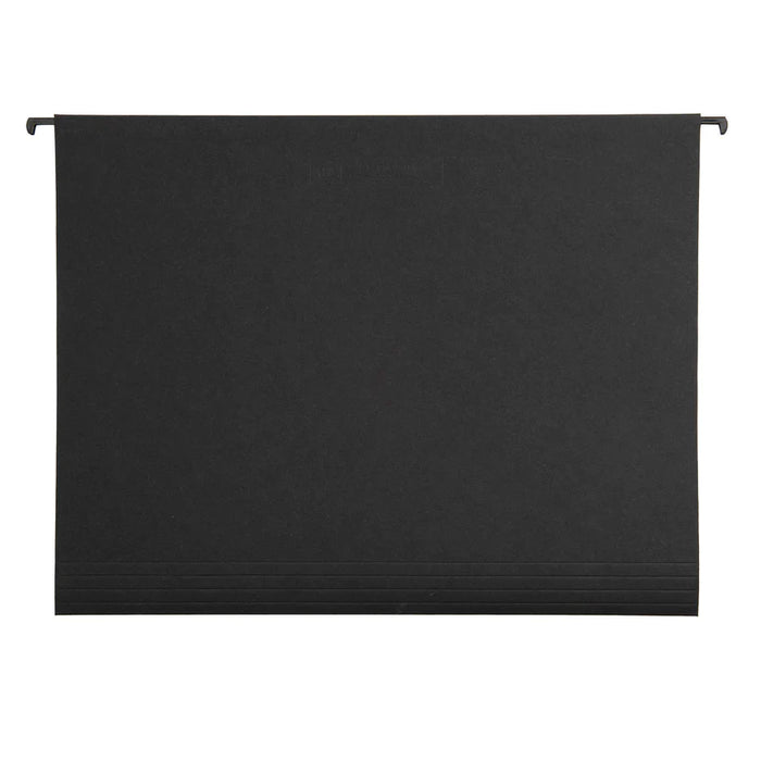 Black Hanging File Folders- 10 count