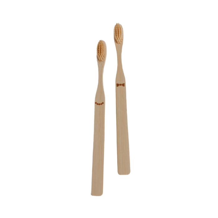 Bamboo Toothbrush Set