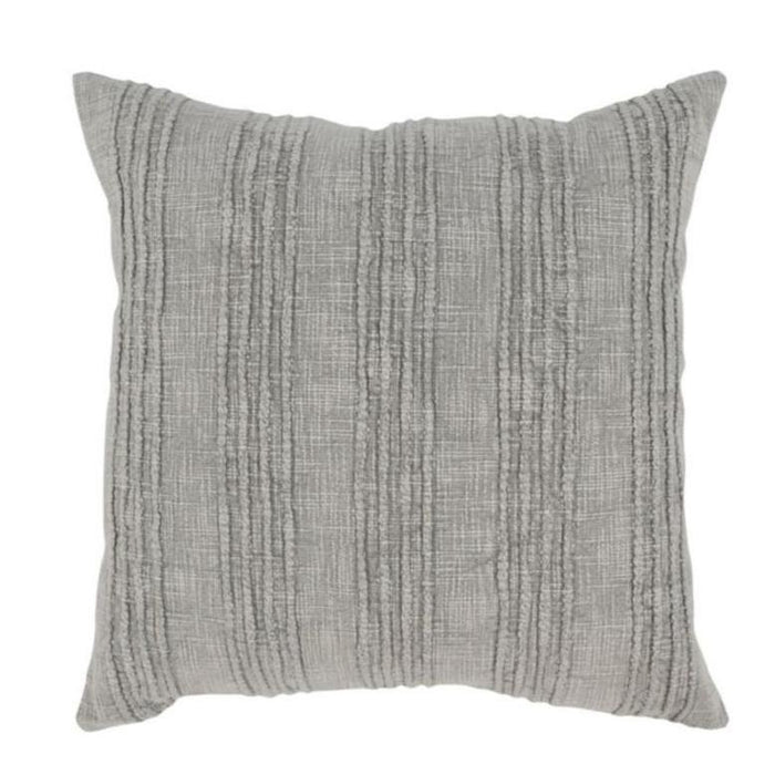 Gratitude Gray Throw Pillow