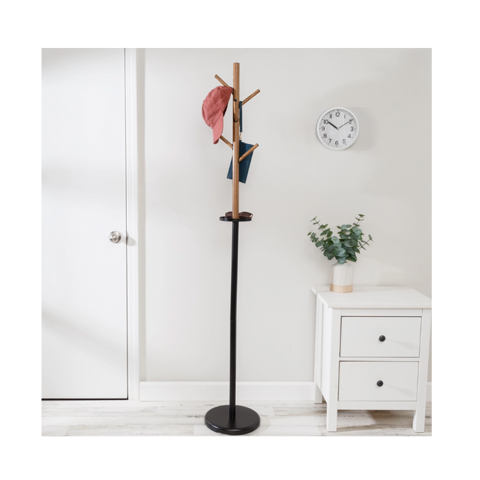 Coat Stand with Storage Tray
