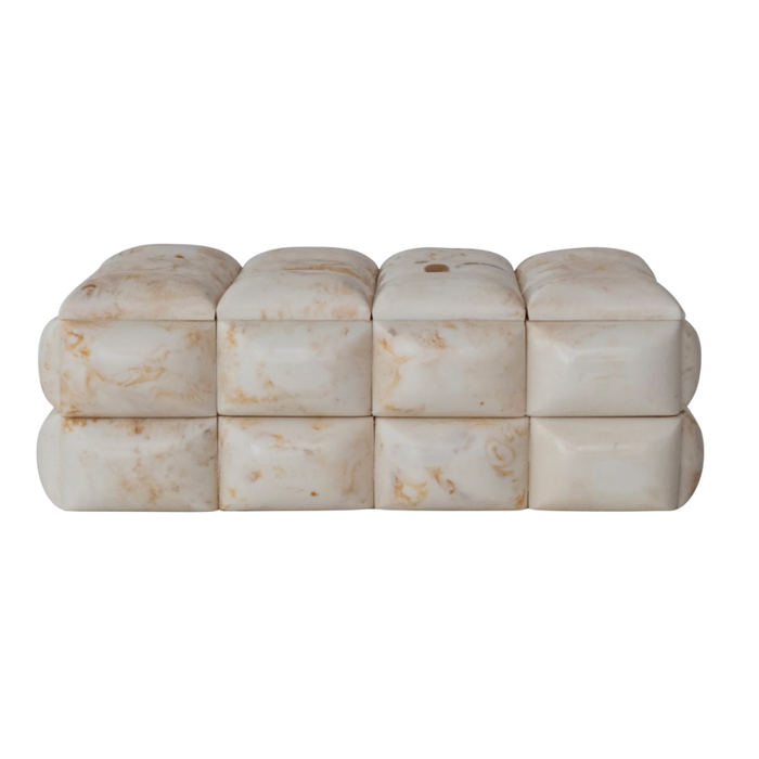 Marbled Resin Decorative Box