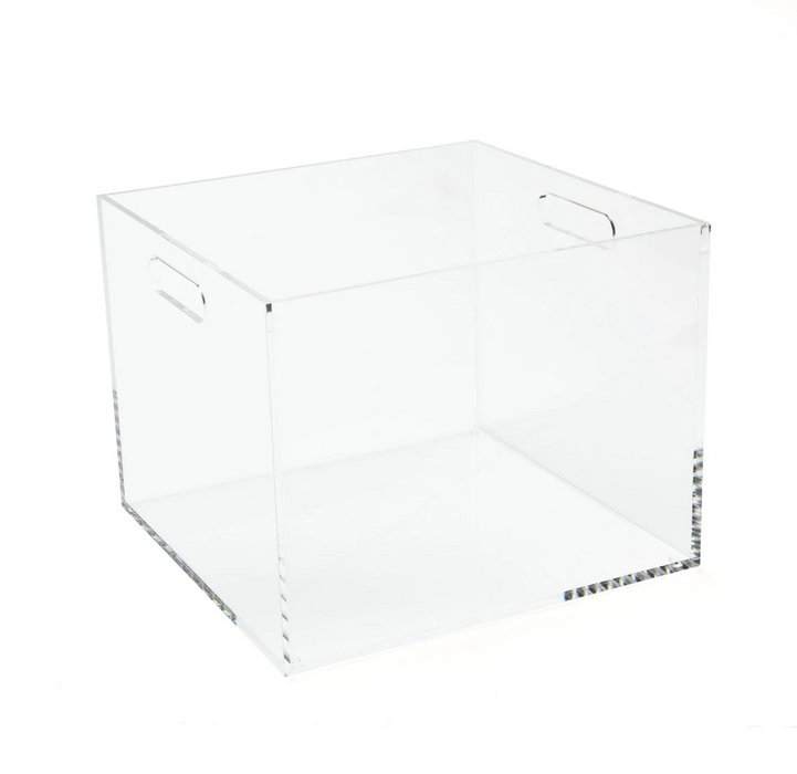 Acrylic File Box with Handles