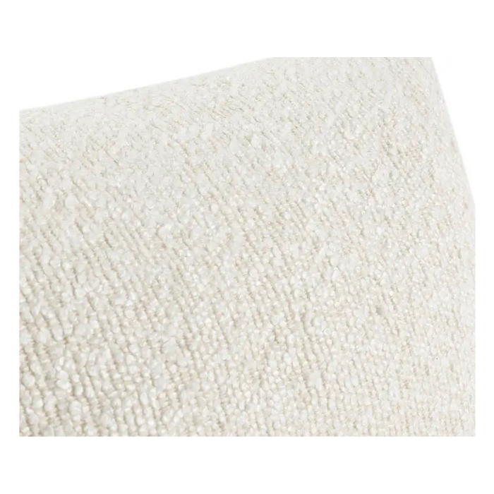 Sava Ivory Textured Throw Pillow