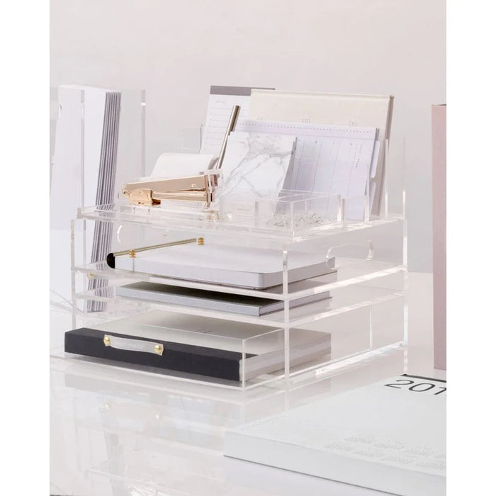 Acrylic Inbox + Drawer